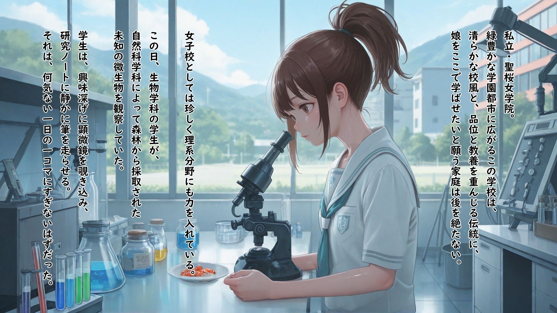 異形の生物に触手で拘束されたまま全身の性感帯を同時に嬲られて何回イってもやめてもらえない女の子 画像1