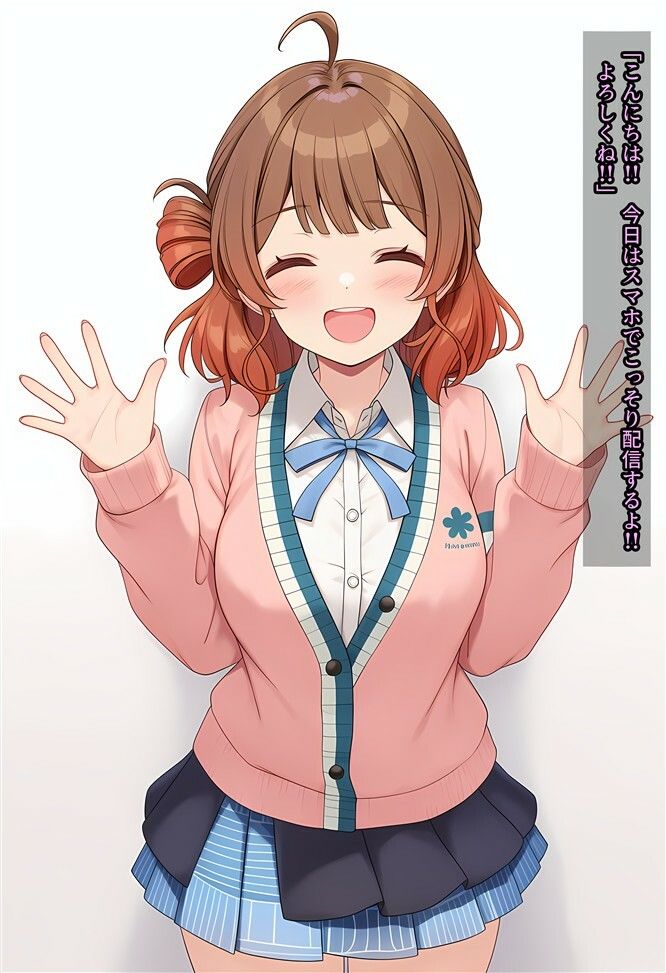 サンプル画像1:佑芽ちゃんがえっちな配信をする話(相田ナリラ) [d_693976]