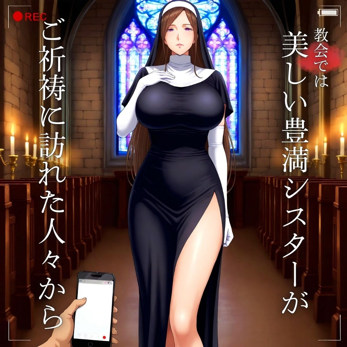 電車内で教会でパニック・シスター 〜2桁中出し〜 画像1