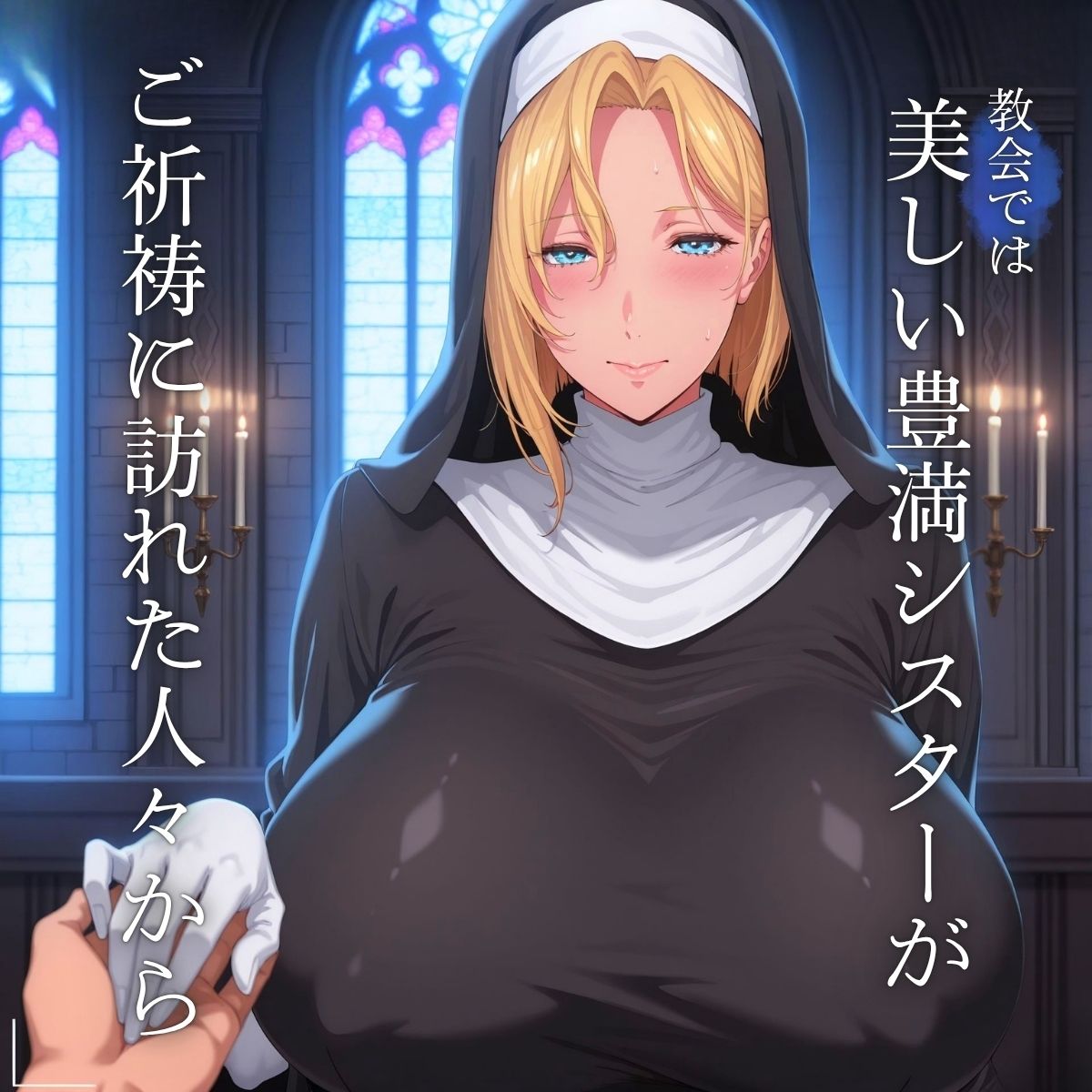 電車内で教会ですぐ脱ぐ修道女 〜2桁中出し〜 画像1