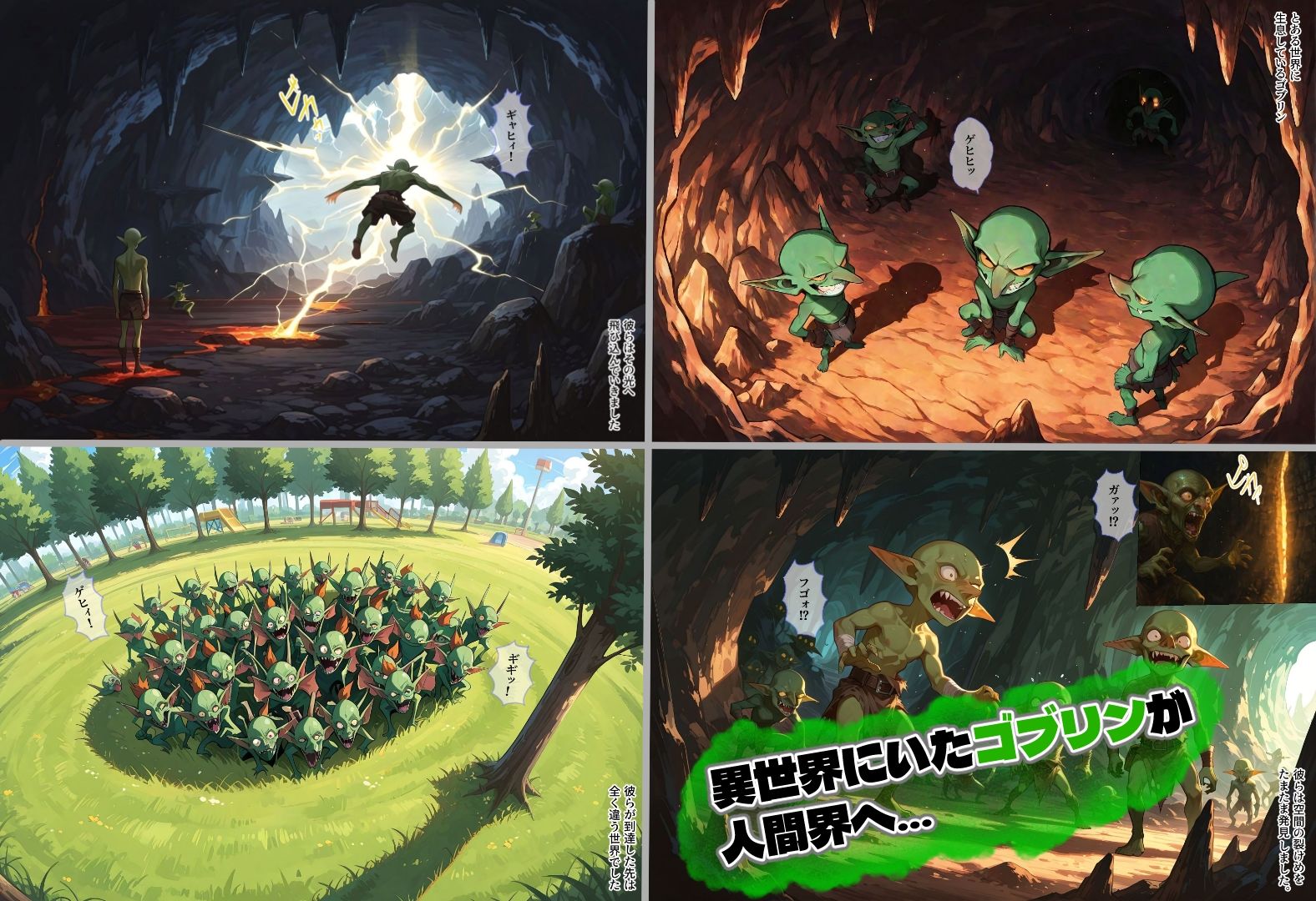 サンプル画像1:ゴブリン暴走〜性器破壊〜(Kaleidoscope) [d_694028]