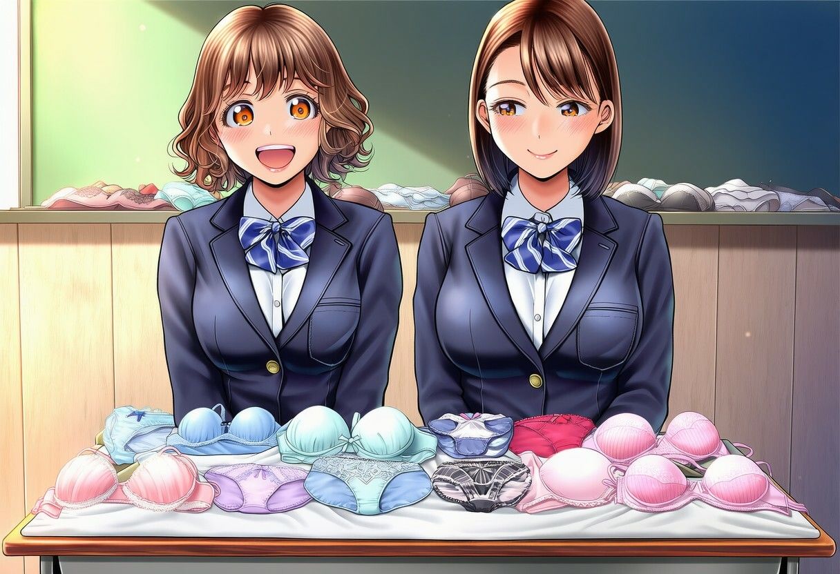 サンプル画像1:女子校のバザー(ハーレム神) [d_694040]