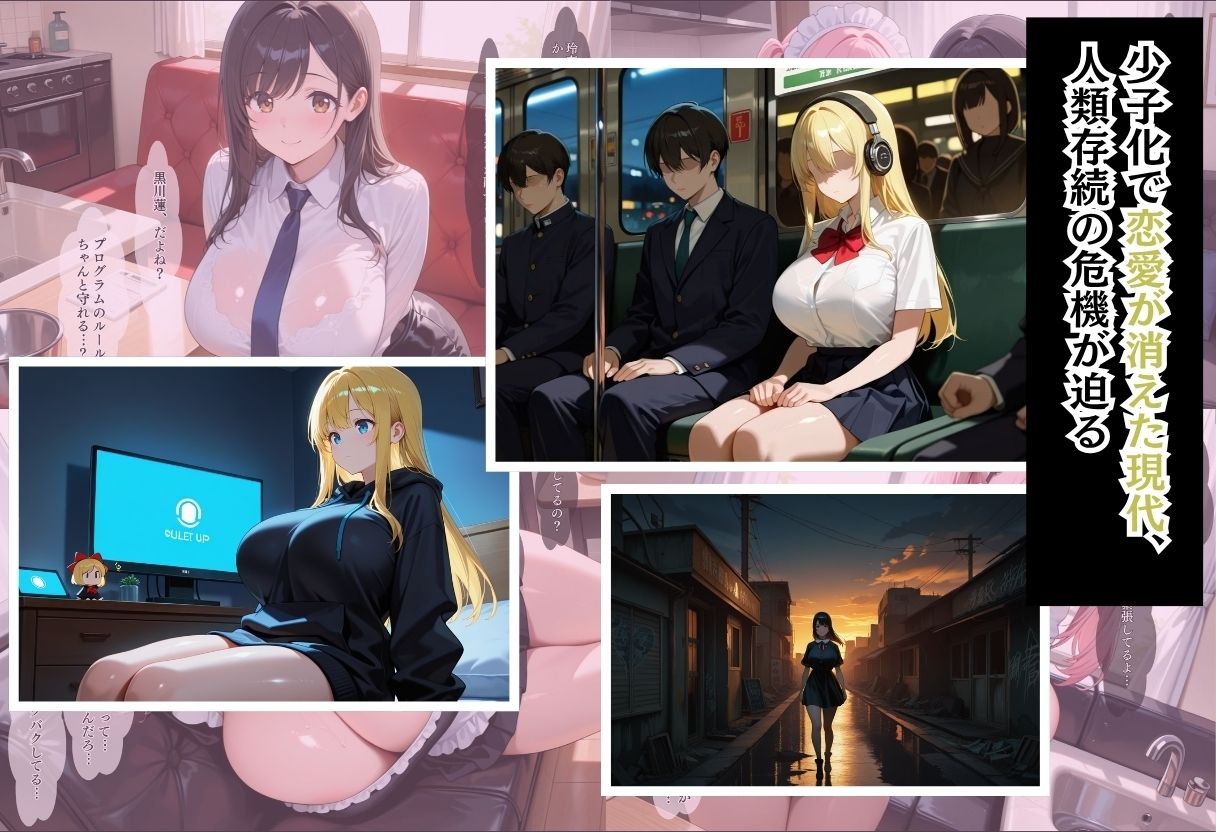 性実習プログラムーセックスが義務教育になった話〜メイドとOLの競争愛編〜 画像1