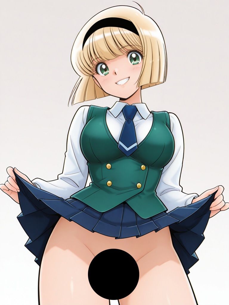 『地●先生ぬ〜べ〜』ヒロイン脱がしてみた スマホでも見やすい縦型 ムキムキ色黒モブがヤリたい放題  シチュエーション＆クオリティ厳選済み450枚！ 画像3