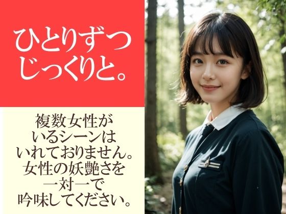 森の中で自然好きな彼女は僕の自然な姿も見たい〜貧乳や美乳のいろいろな女性が森の中で脱いじゃう話〜 サンプル画像 10