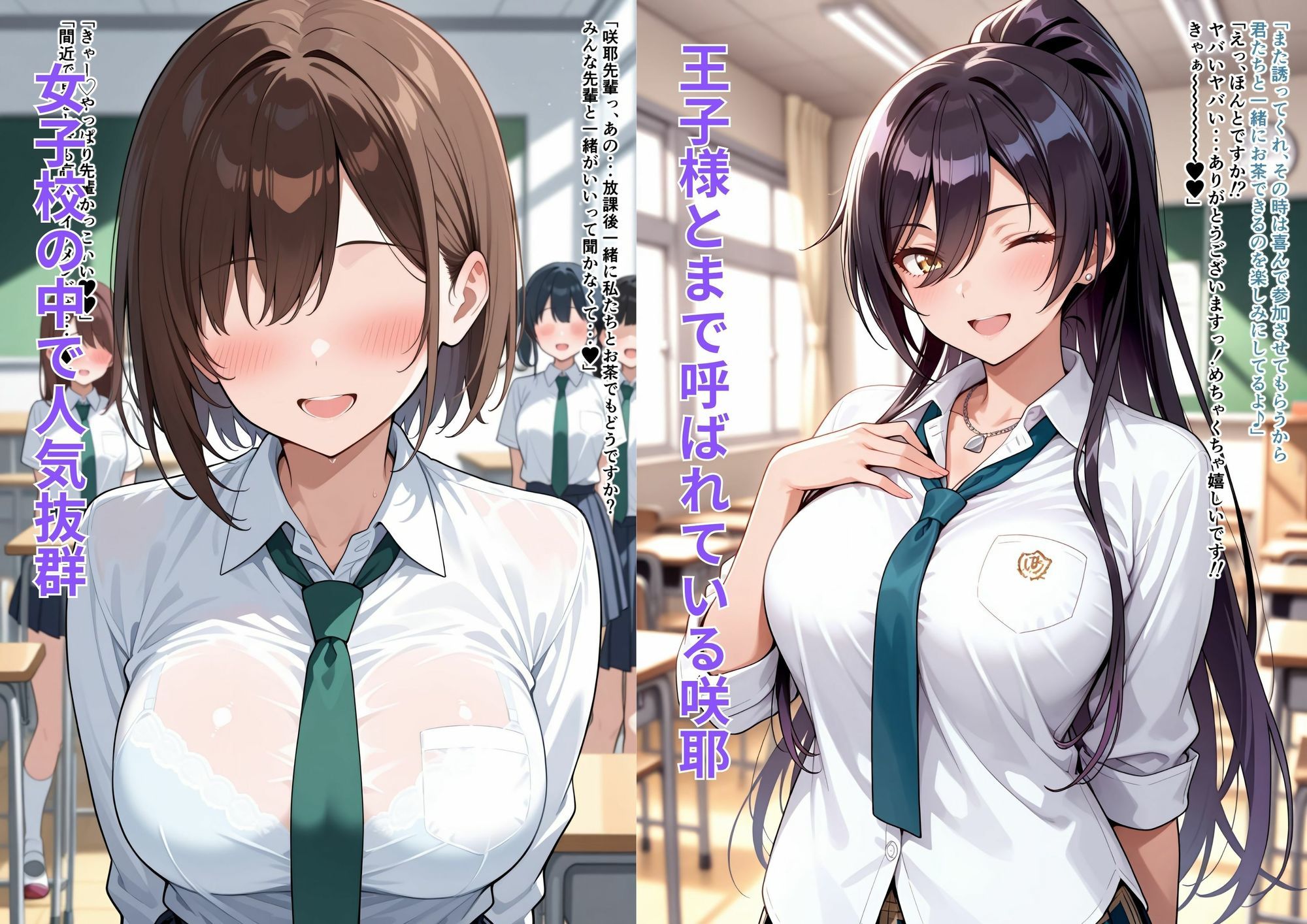 サンプル画像1:王子様の秘め事  私だって本当はメスなんだからっ(はやふ) [d_694442]