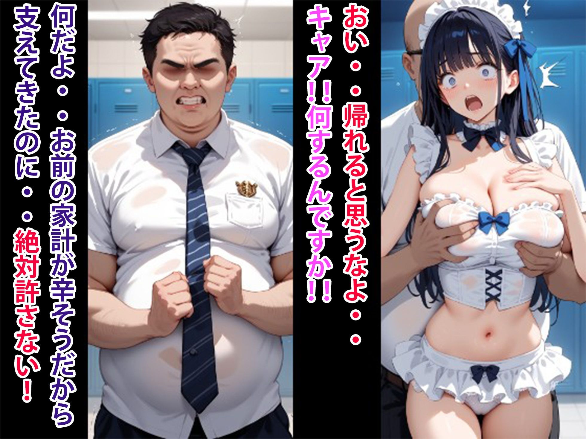 サンプル画像6:バイト先の18歳に告白したら、失恋したので俺のオナホにした話 前編(寝取られマーケット) [d_694489]