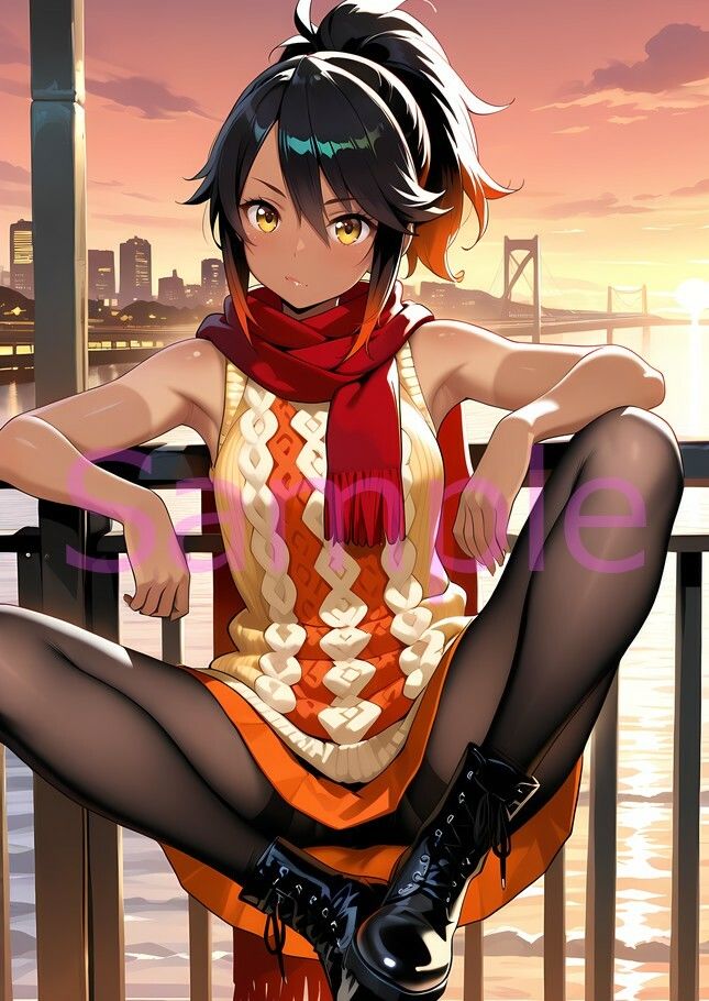 サンプル画像4:おてんばだったキミとの夏秋冬(絶倫影法師2次) [d_694620]