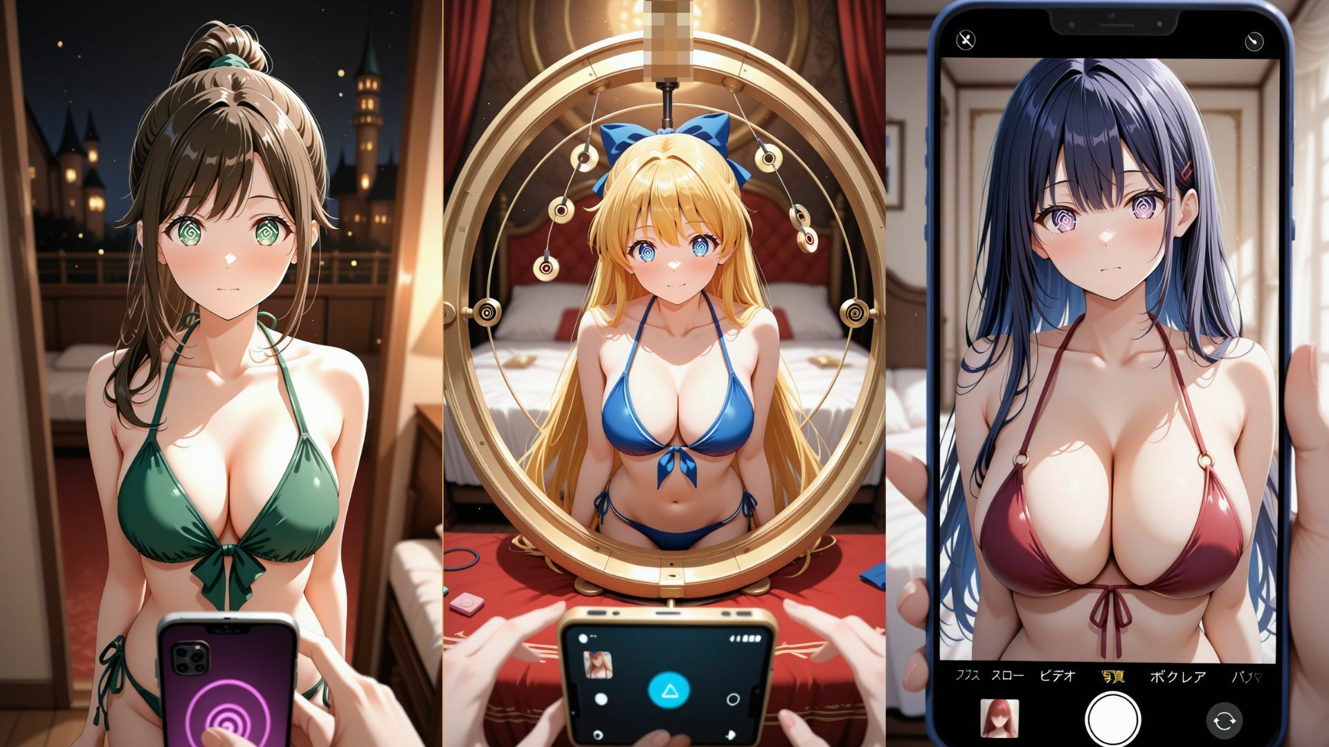 サンプル画像2:催●の向こう側 セー〇ームーン〜Illusion3名〜(写楽ism) [d_694699]