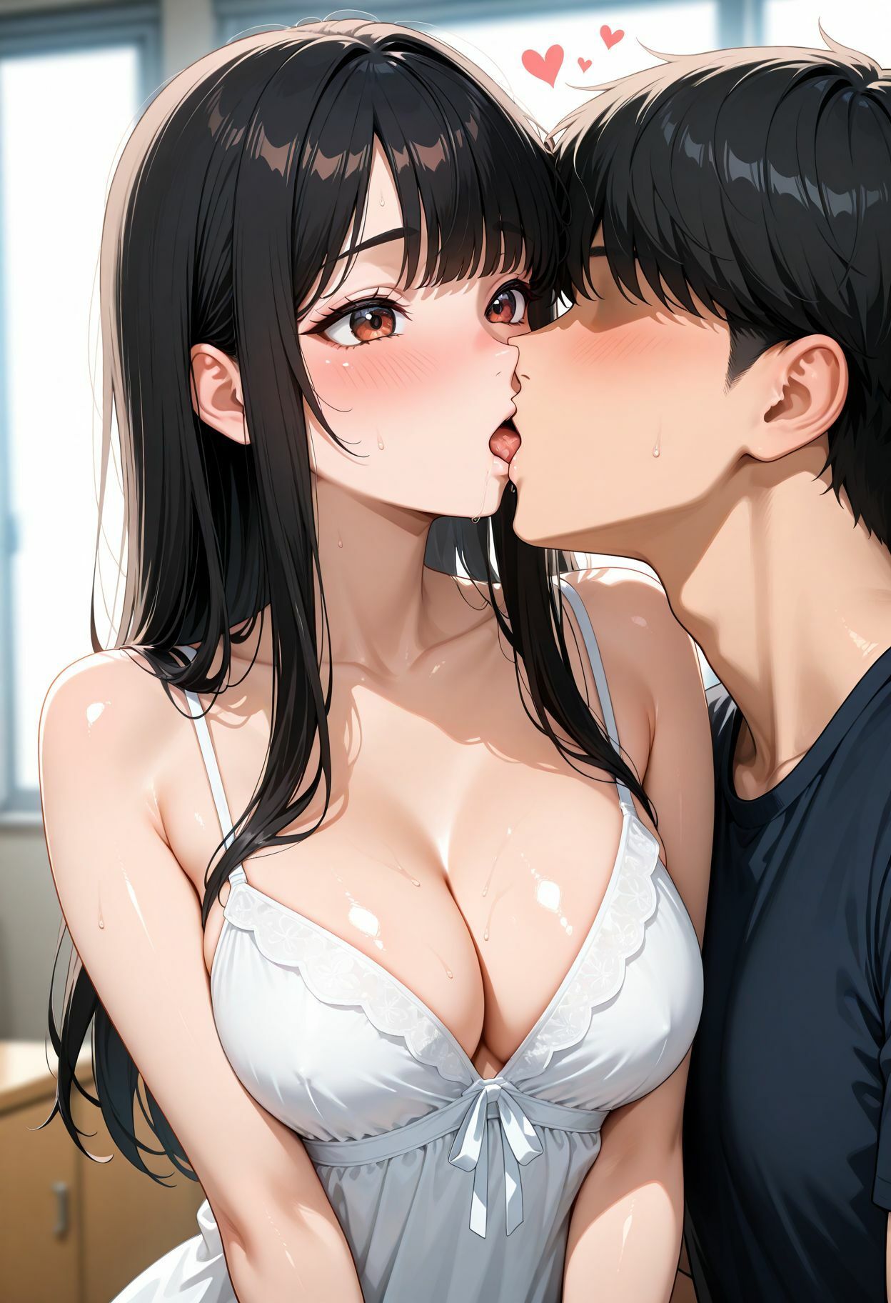 旅行中の彼女の妹に禁断の中出しセックス エロ同人 d_694804 サンプル画像 2