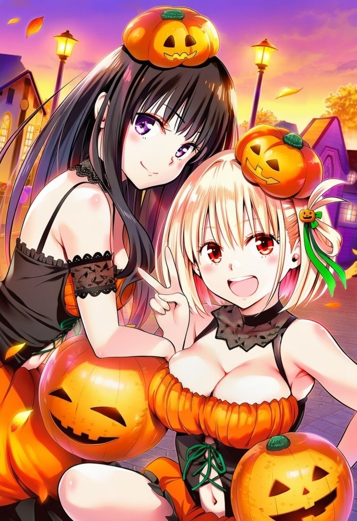 パンプキン・ナイトは朝まで一緒（はーと）  千○×た○な 画像5