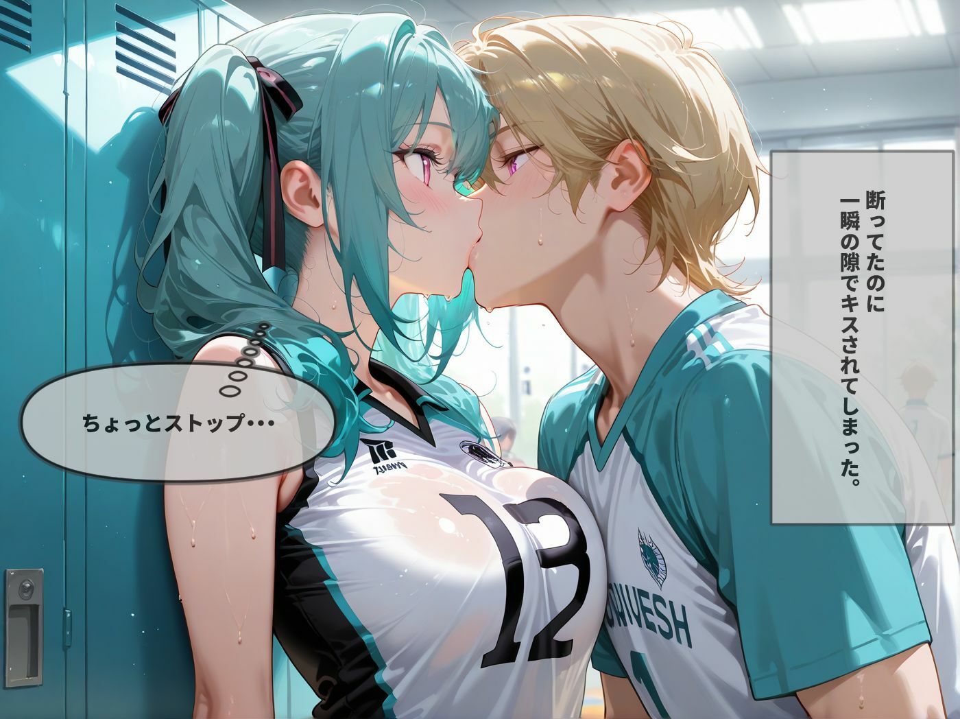 サンプル画像2:【NTR】バレー部の清楚系キャプテンがDQN先輩の性奴●になった一部始終(ぴくぴくらんど) [d_694894]