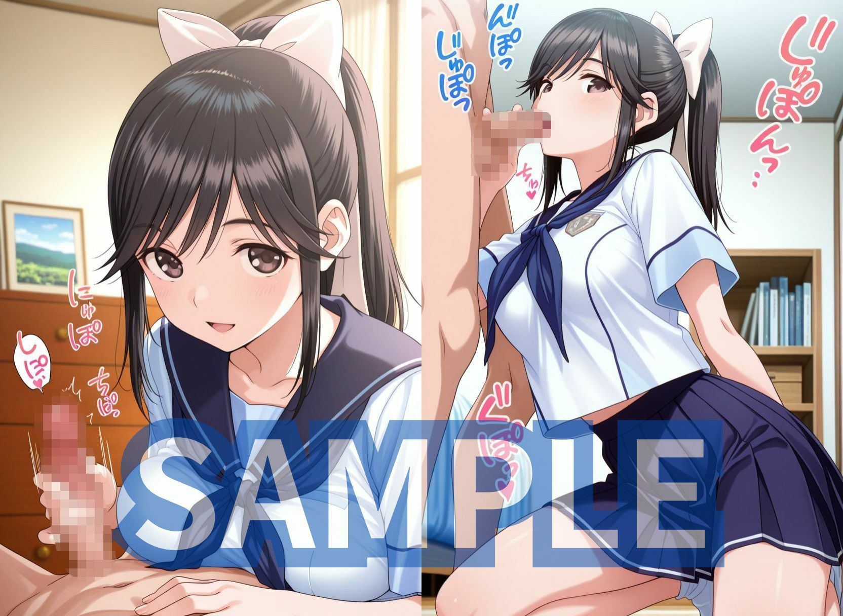ラブプラ○の彼女3人とただエッチするだけ 画像1