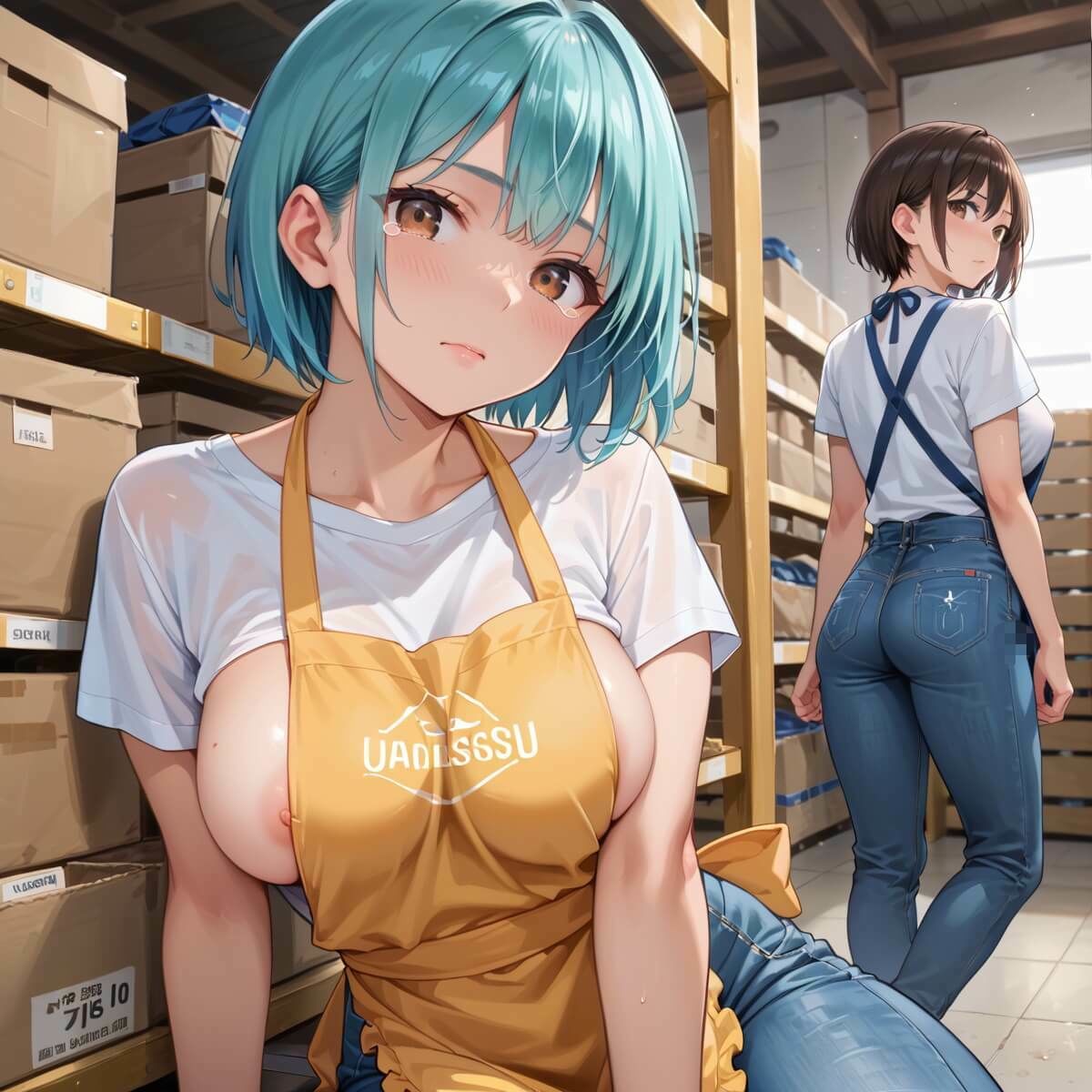 倉庫バイトが神すぎた!!〜エロエロバイトお姉さんと一緒!〜4【厳選CG220枚収録】 画像10
