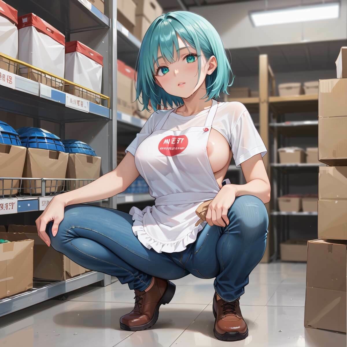 倉庫バイトが神すぎた！！〜エロエロバイトお姉さんと一緒！〜6【厳選CG220枚収録】 画像3