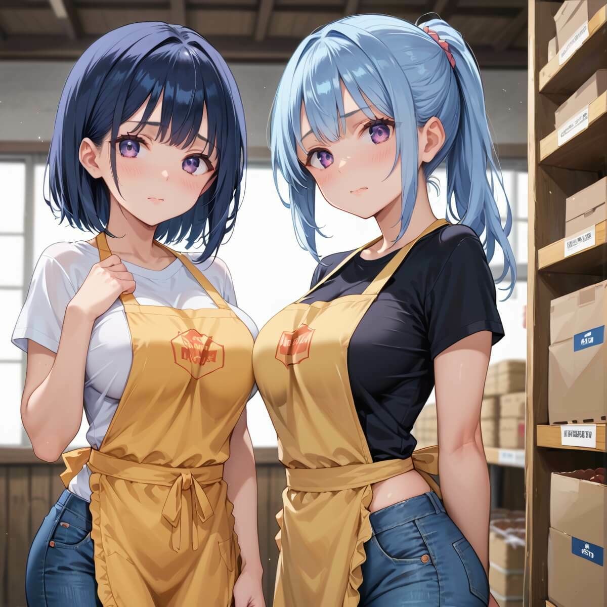 倉庫バイトが神すぎた!!〜エロエロバイトお姉さんと一緒!〜7【厳選CG220枚収録】 画像2