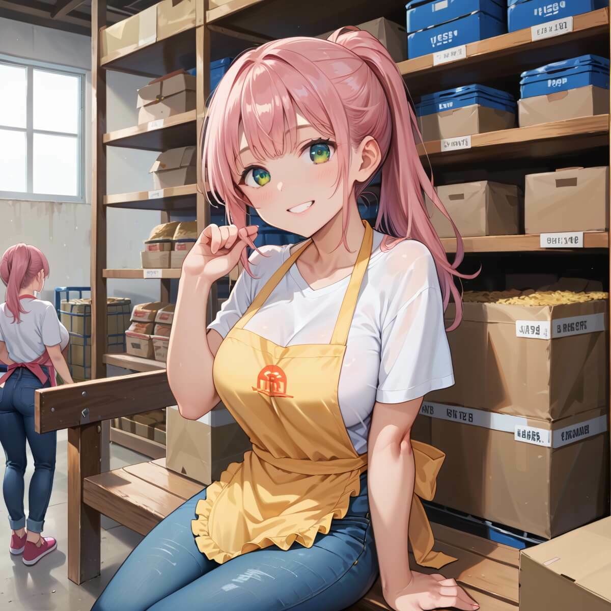 倉庫バイトが神すぎた!!〜エロエロバイトお姉さんと一緒!〜7【厳選CG220枚収録】 画像8