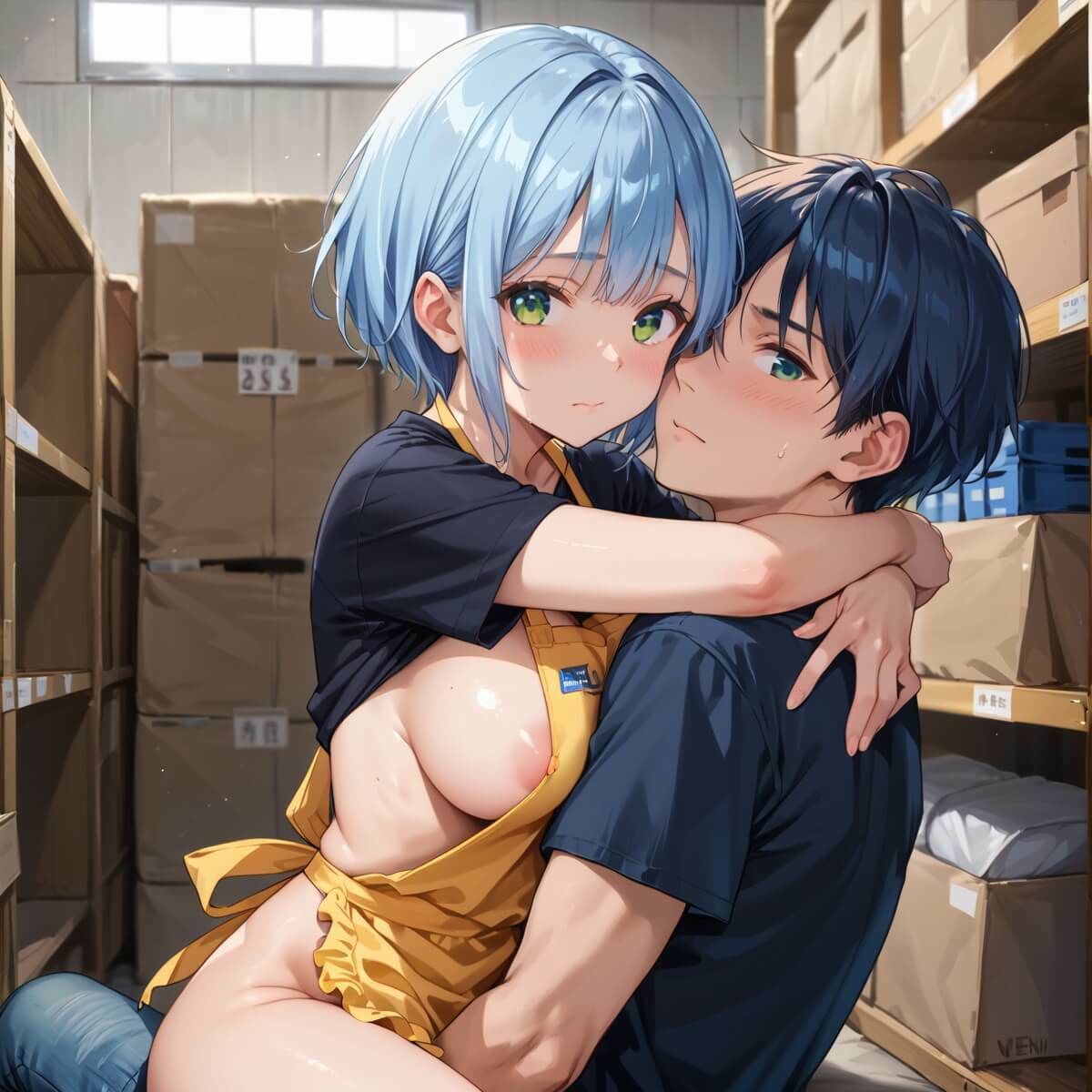 サンプル画像6:倉庫バイトが神すぎた！！〜エロエロバイトお姉さんと一緒！〜8【厳選CG220枚収録】(イシュタルの星) [d_695112]