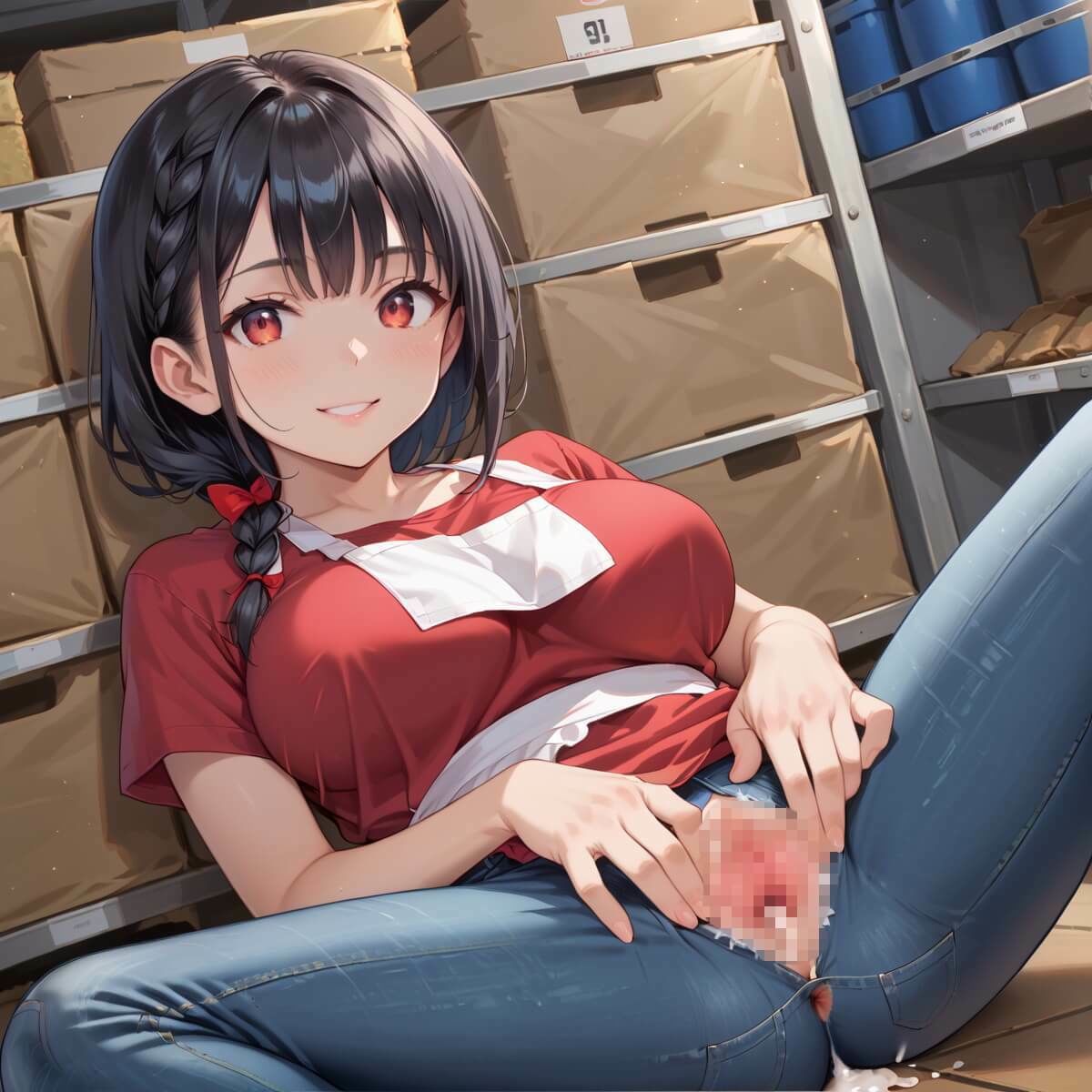 倉庫バイトが神すぎた！！〜エロエロバイトお姉さんと一緒！〜8【厳選CG220枚収録】 画像8