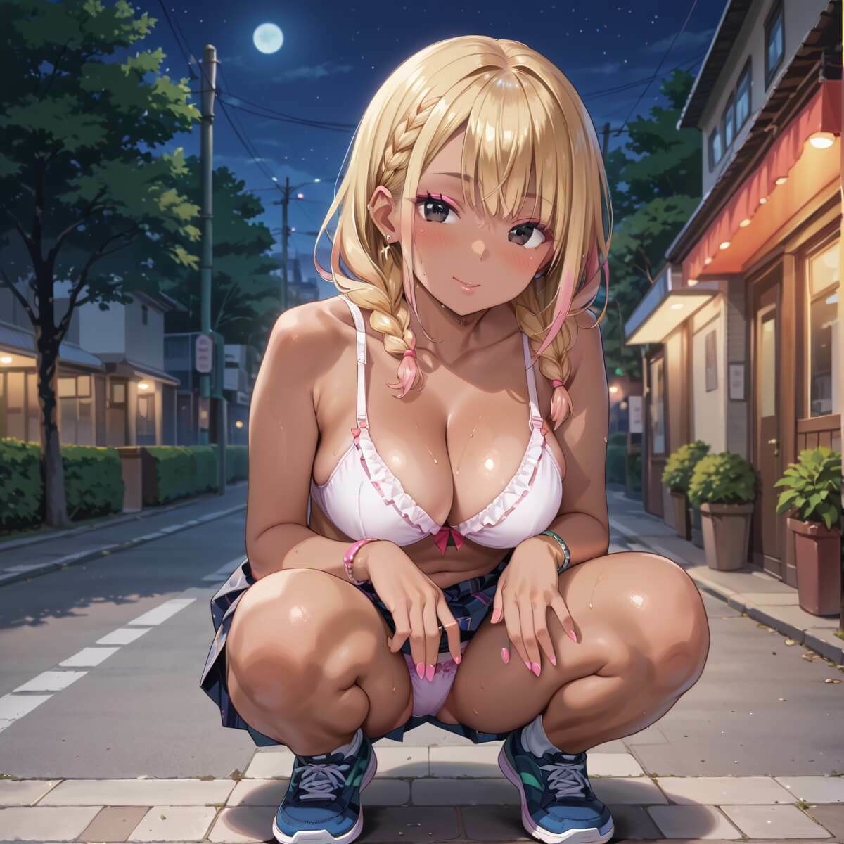 ビッチギャルは月下を下着で誘う5・260枚 画像8