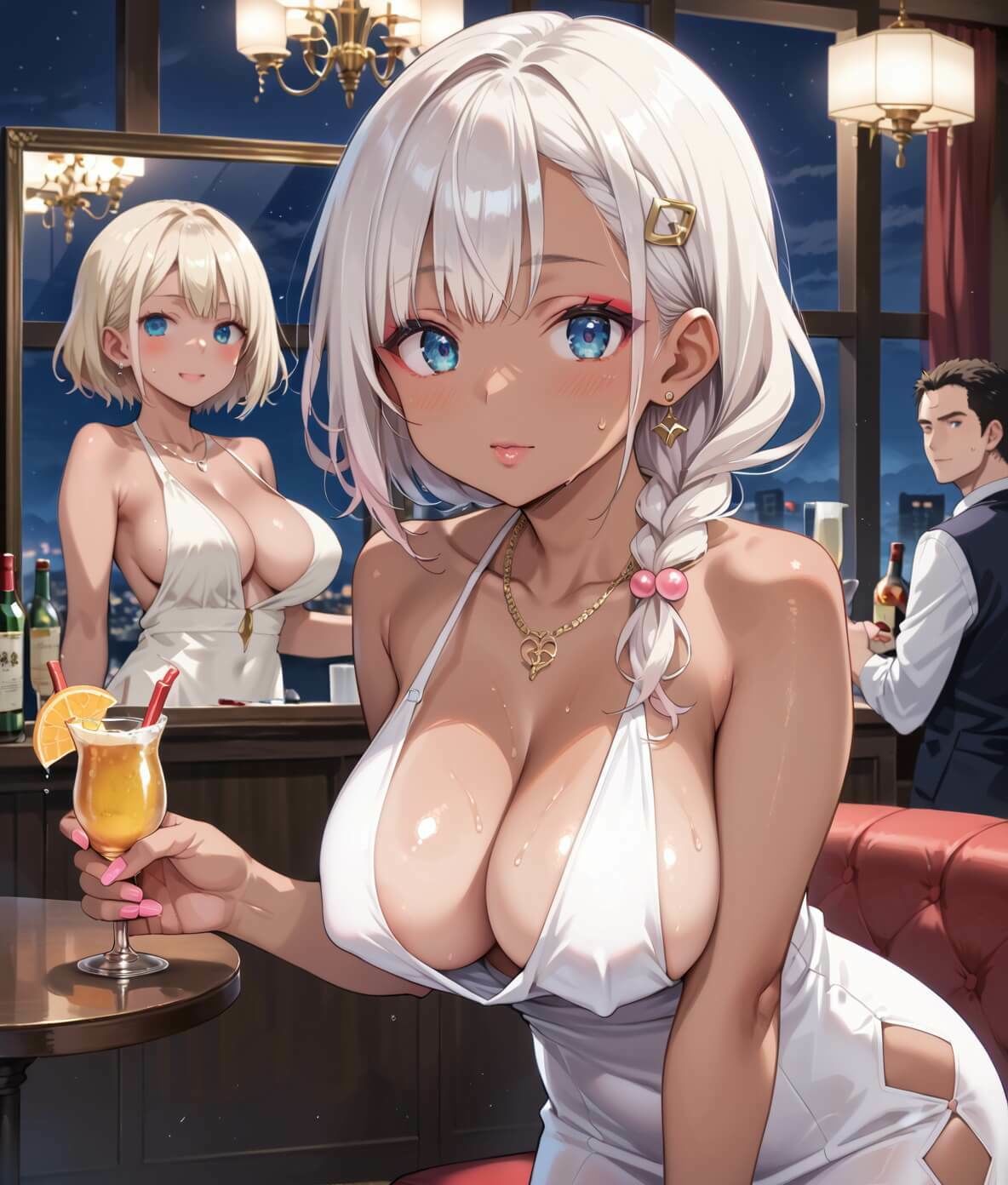 極上キャバクラ、褐色の美しき夜の蝶2・250枚 画像8