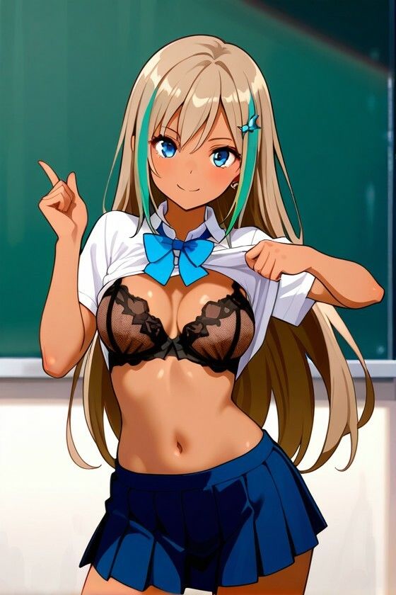 サンプル画像3:チア嬢の柔らかみ   5(美女の中指) [d_695274]