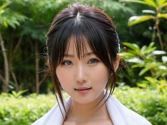 温泉で出会った美のひと(セリフなし AI画像集)