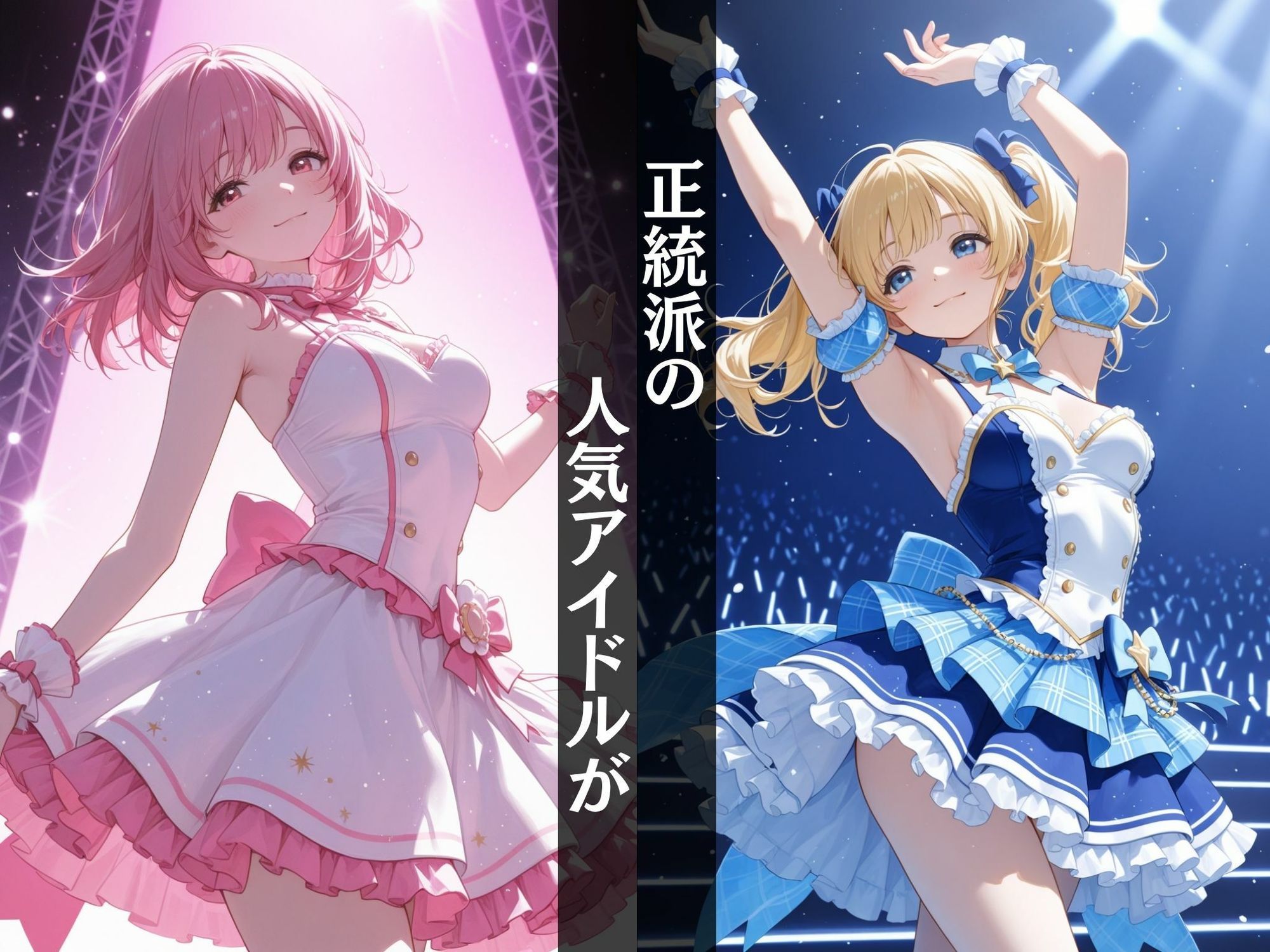 サンプル画像1:【アイドル】  みんなの前でおっぱい丸出し〜本当にヤれるアイドル〜(性の訓練所) [d_695298]