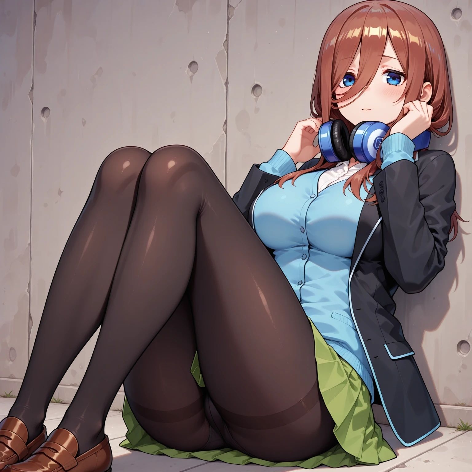 五等分のセフレ 中野〇玖 AIイラスト集 一緒にお風呂入らない? 画像3