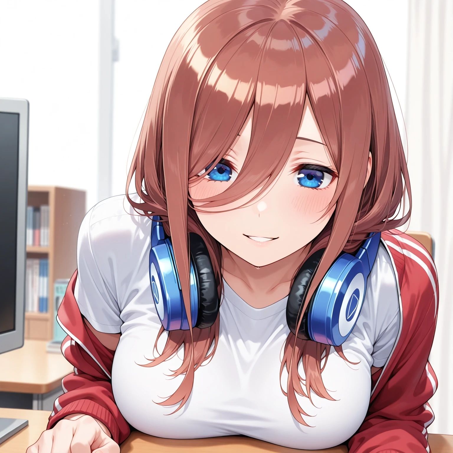 五等分のセフレ 中野〇玖 AIイラスト集 一緒にお風呂入らない? 画像6