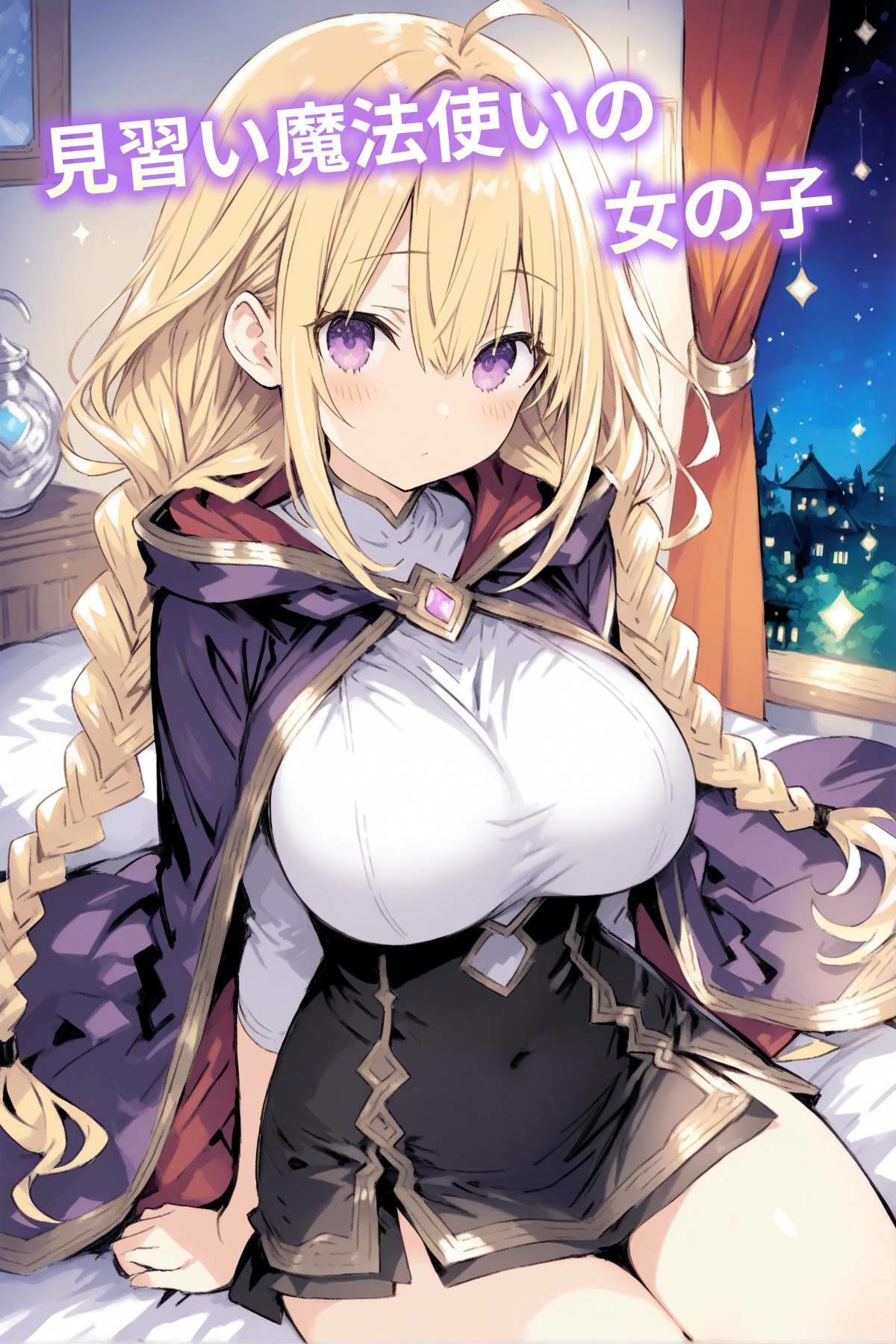 サンプル画像1:見習い魔法使いは、母乳が我慢できない！(ミルクドロップ) [d_695339]