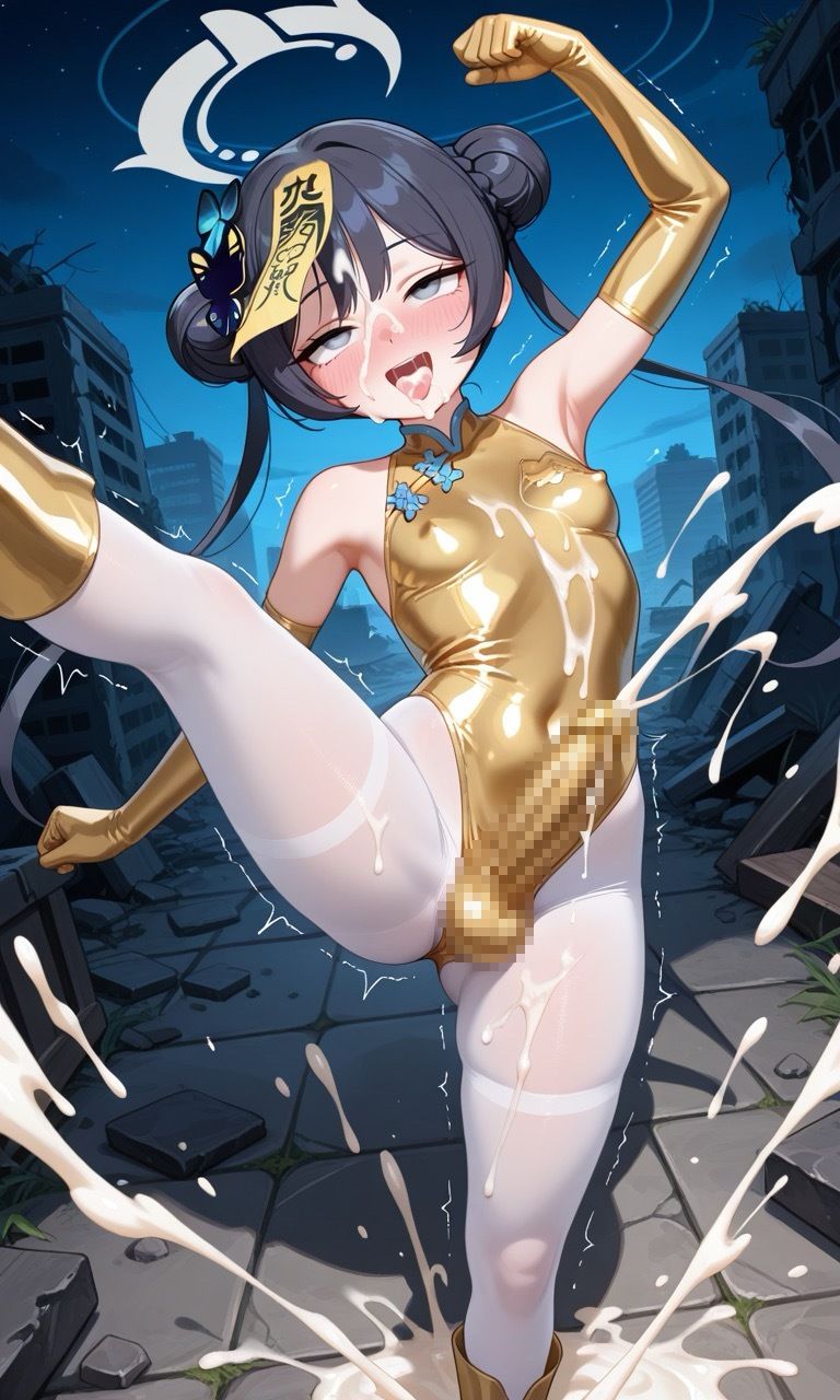 マヌケふたなりCG集 厳格だった門主編 画像8