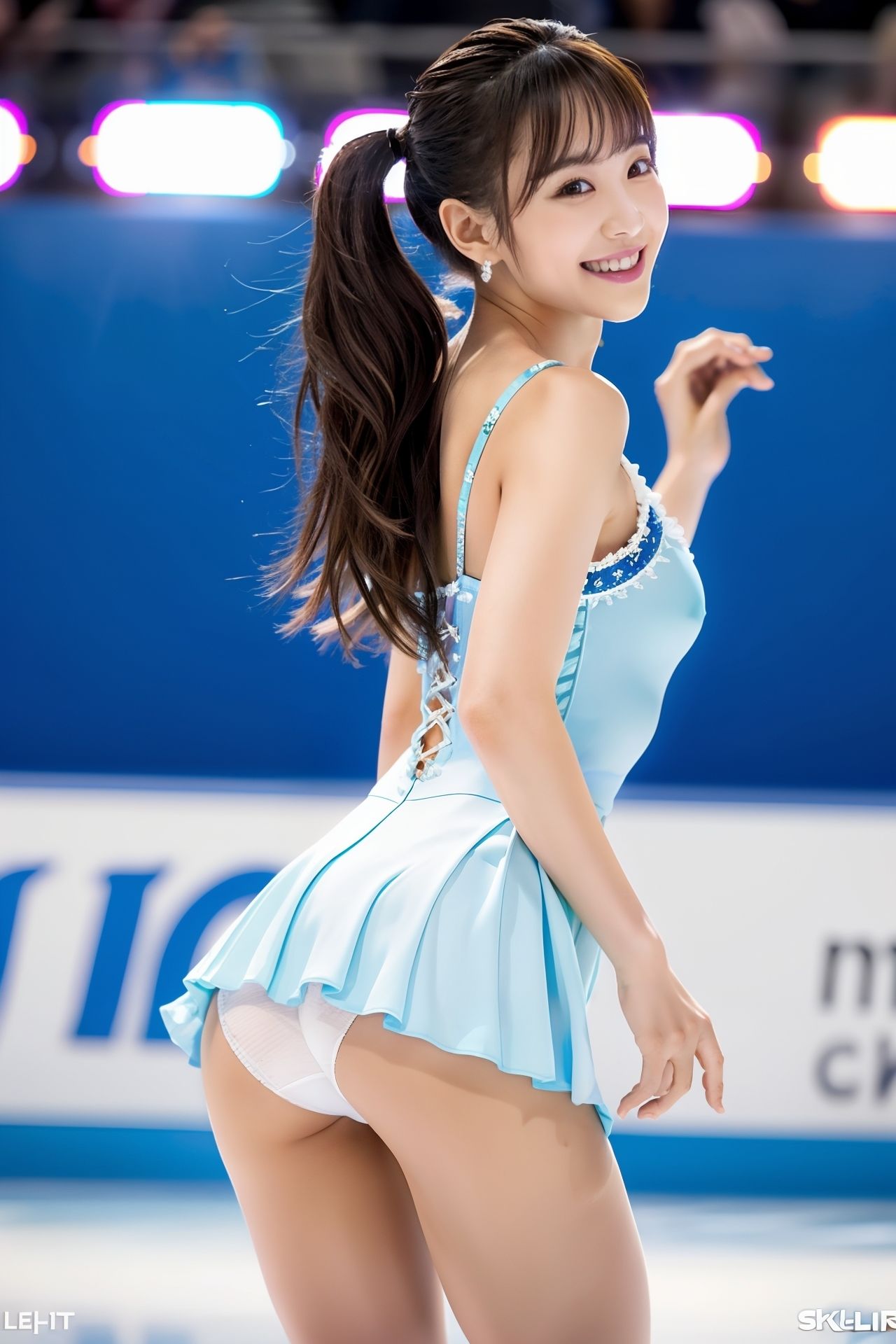 サンプル画像3:【動画】アンダースコートを忘れてしまった！  〜フィギュアスケーター編〜(SakuraBooks) [d_695348]