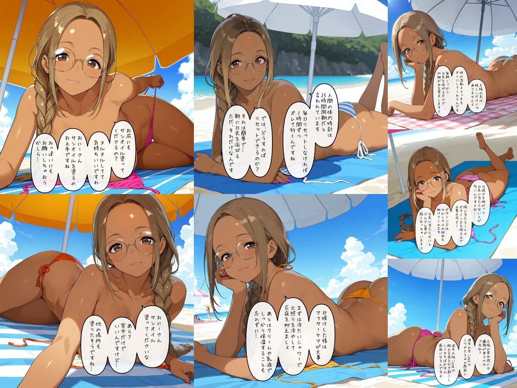 サンプル画像3:ターシャさんCG集コスプレ四種盛り(カロリー塾) [d_695443]