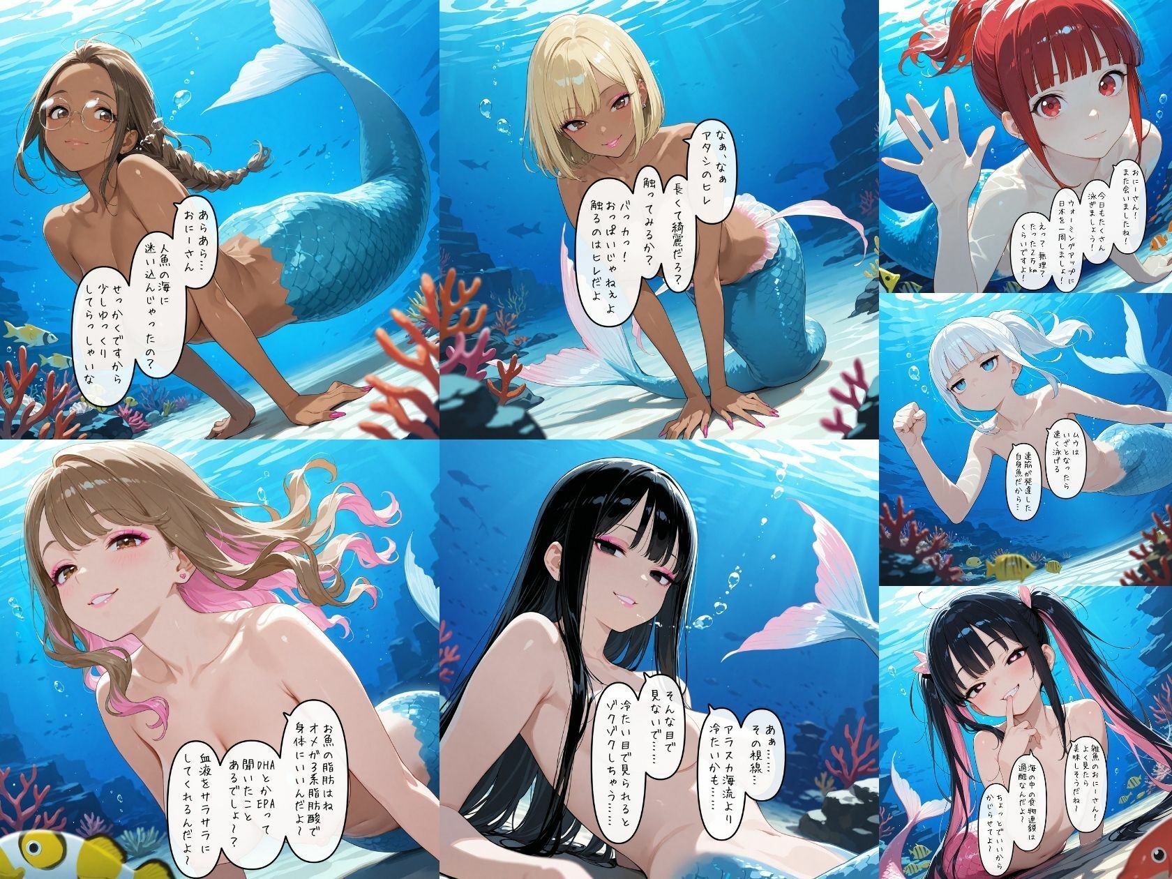 カロリー塾CG集マーメイド サンプル画像 4