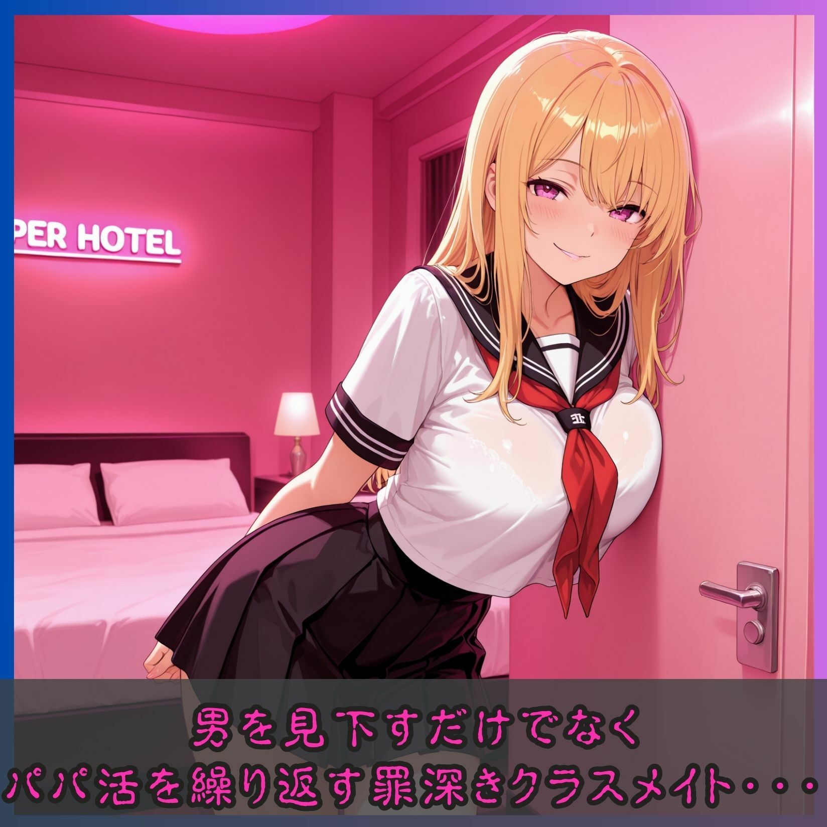 女子校生催●服従〜ラブホでパパ活する女子に正義の鉄槌〜 画像2