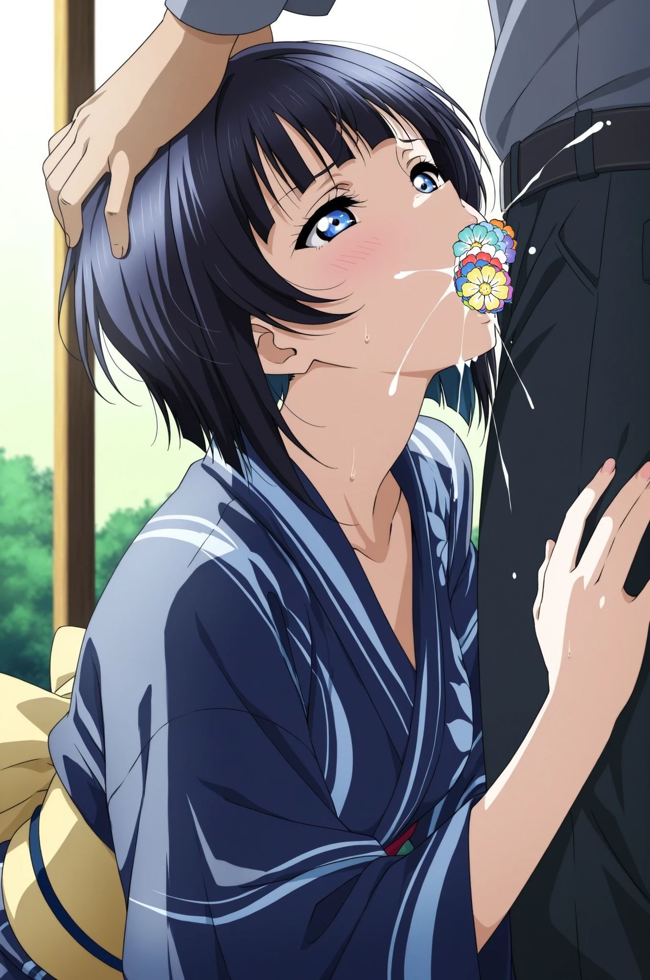 虹かけ誌   ラブライブ！  イラスト集29 朝香果林    また…するの？ 画像7