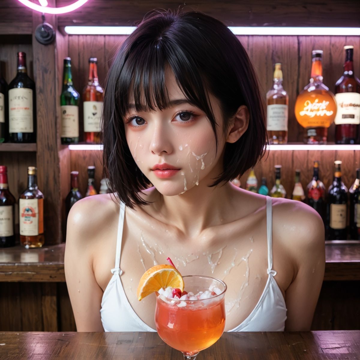 サンプル画像3:秘密の会員制ランジェリーbarへようこそ  01(ゆるんぷん) [d_695549]