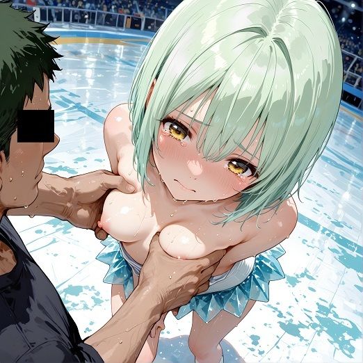 スポーツ女子セクシーイラスト集『女子スケート選手野々山奏』 画像6