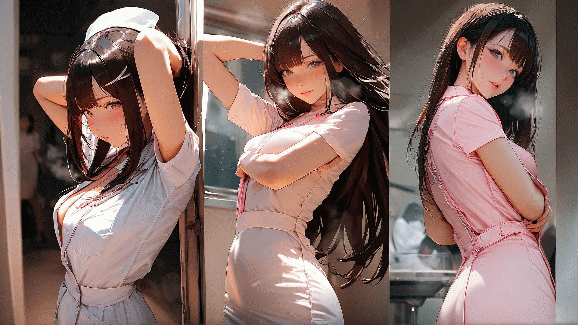 サンプル画像5:白衣はお好き？ -How are you feeling today？-(Gugh Gouf Burgers) [d_695578]