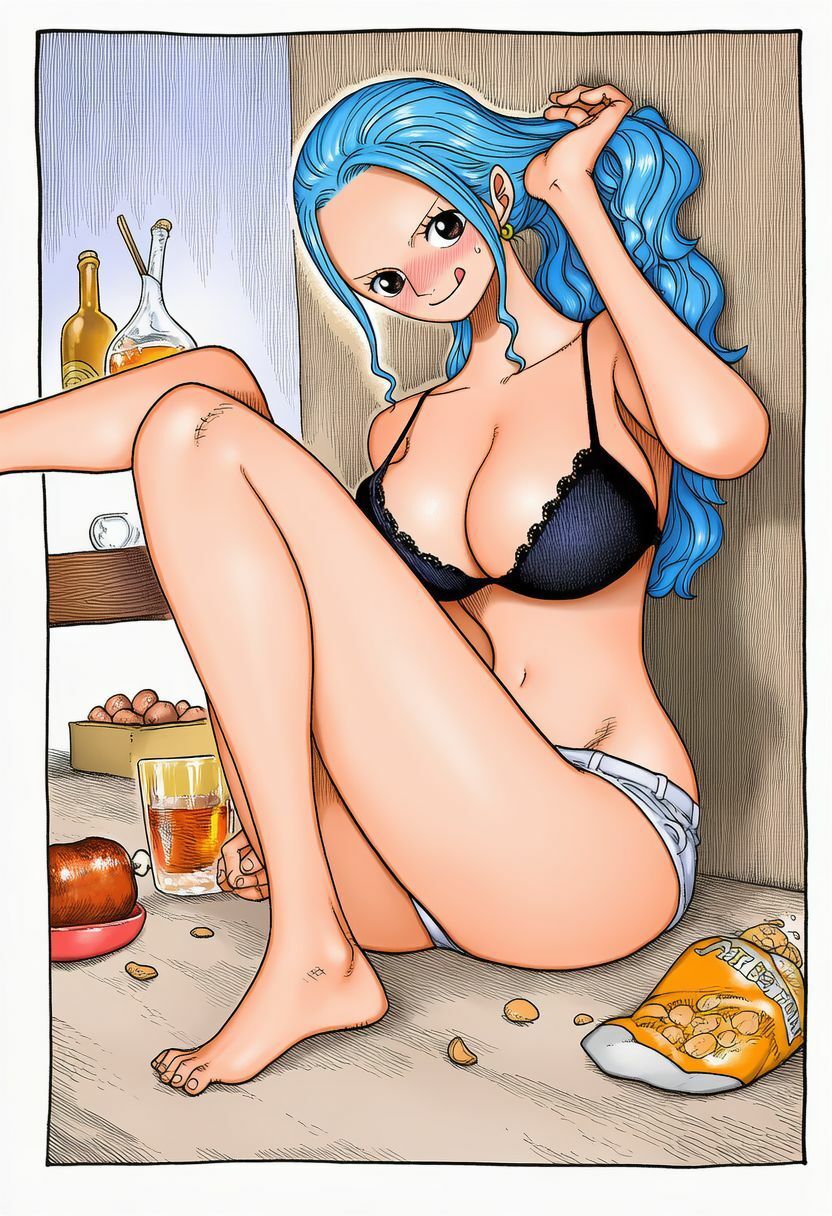 サンプル画像3:ルフ〇ナ〇ビ〇いちゃいちゃ3P(TANA AI) [d_695583]