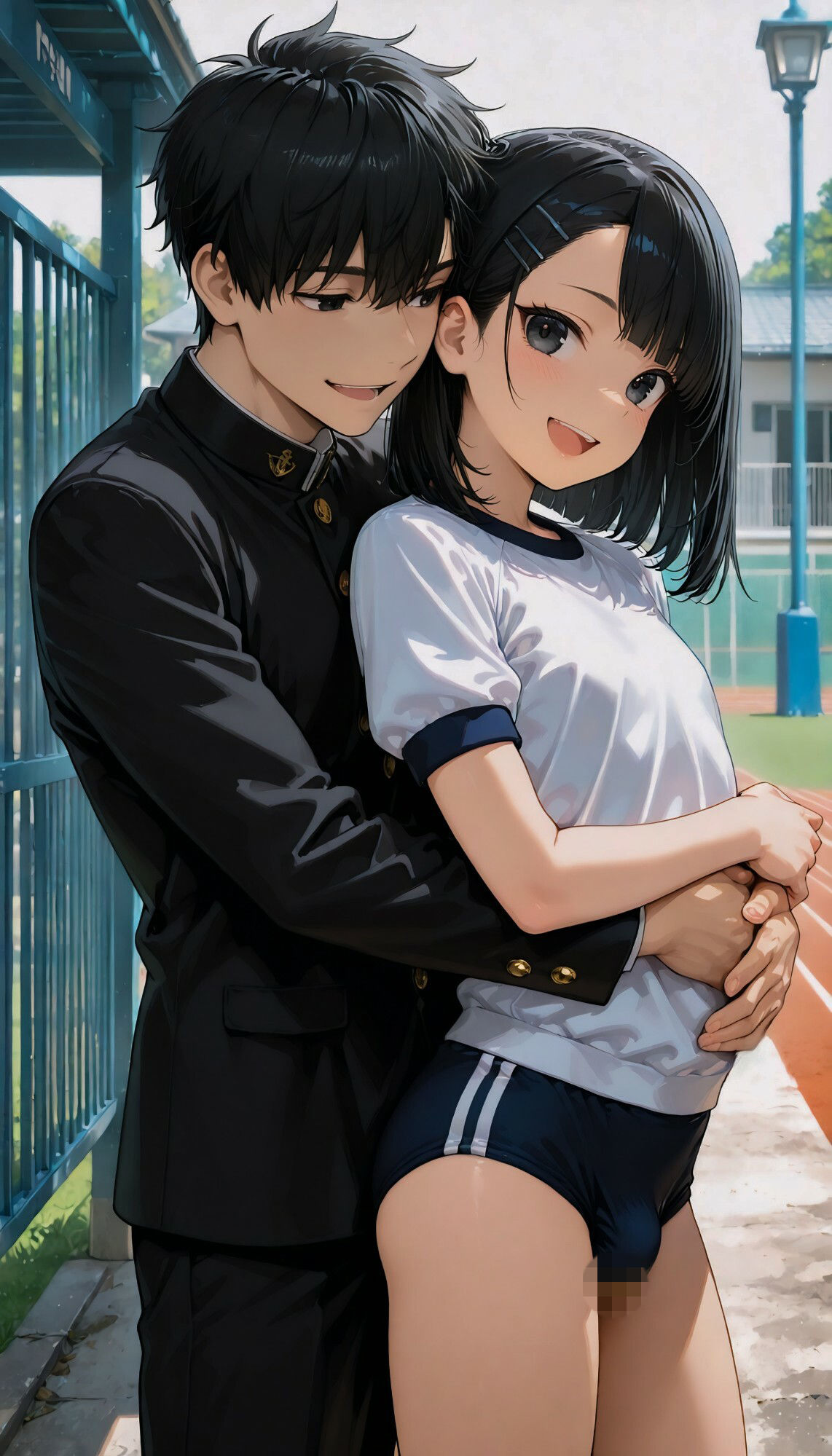 サンプル画像1:ついてる娘 バレー部(竿村の村民) [d_695679]