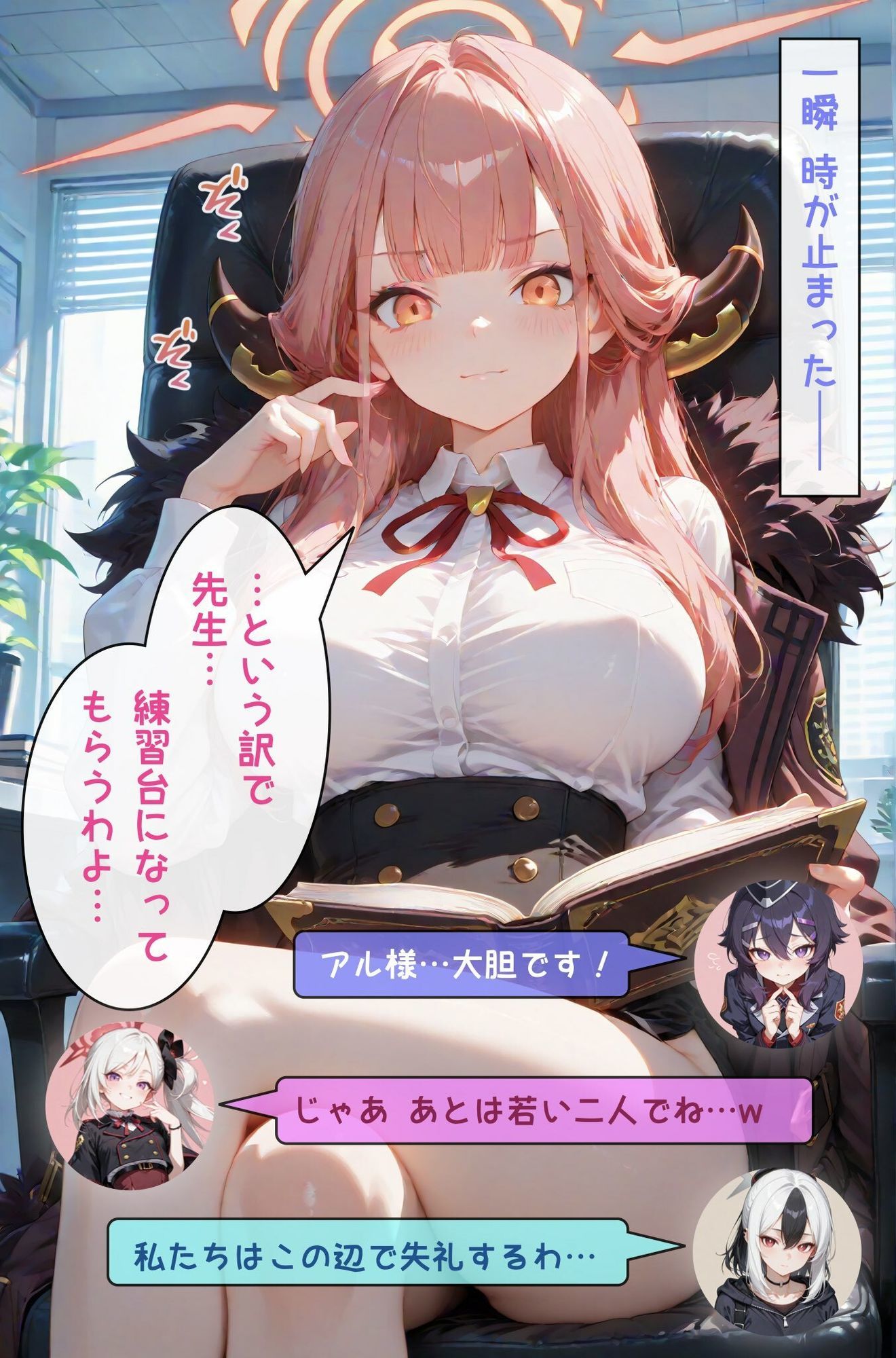 ブ◯アカ 『ある社長のセクシー経営戦略』 画像4