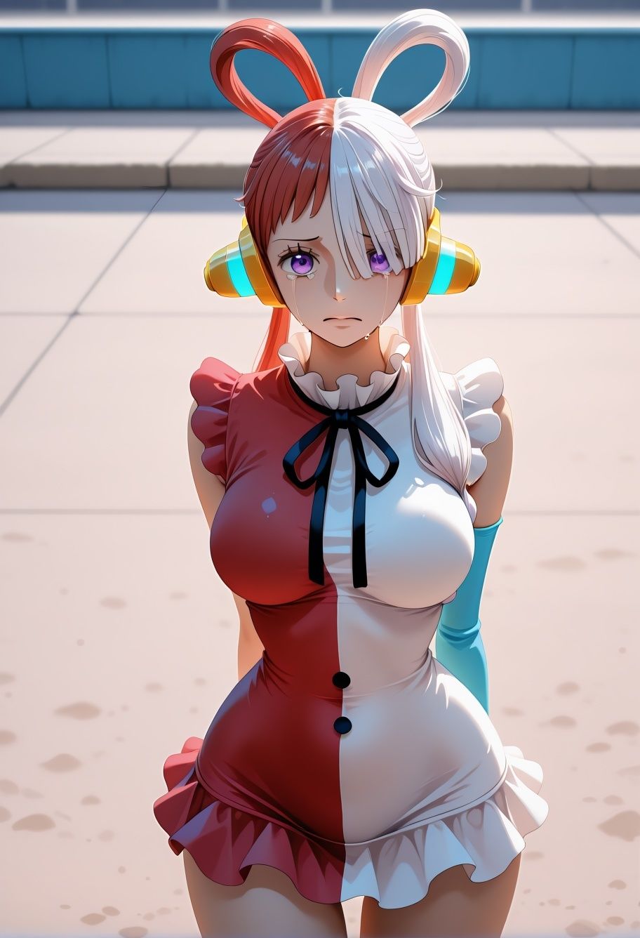 歌姫・灼熱ビーチ絶唱 〜昏●の旋律に衣剥がれ、砂浜の絶叫で理性孕む永劫 画像9