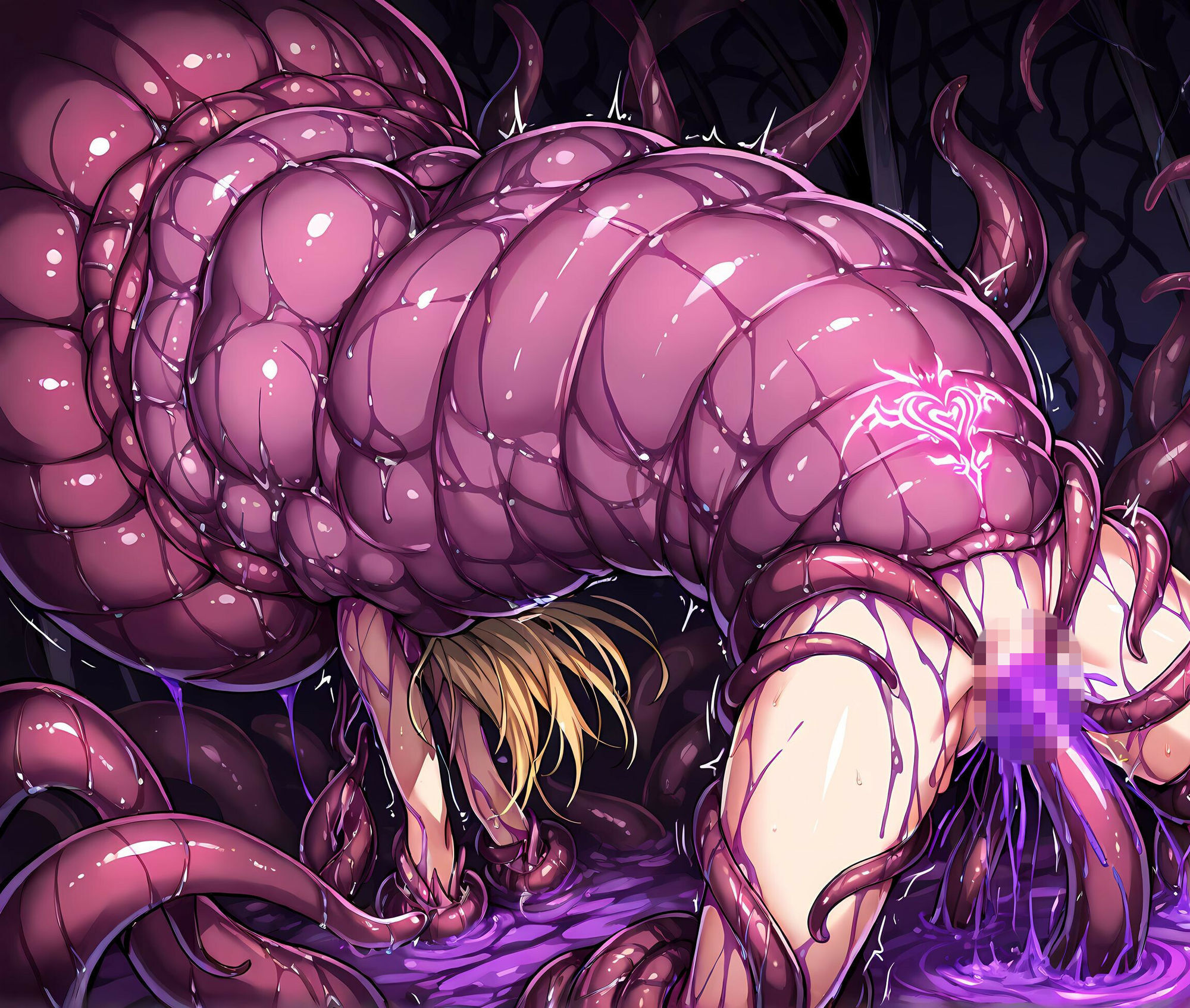 サンプル画像6:プリンセス洗脳丸呑み悪堕ち〜淫魔化ドスケベ交尾〜(ochiruevil) [d_695800]