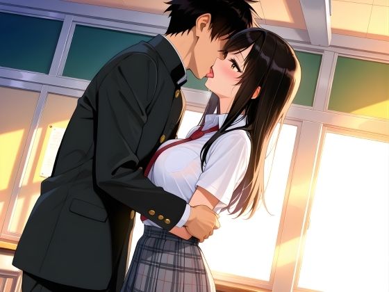 サンプル画像1:1ヶ月禁欲性活したら、性欲爆発して快楽堕ちする巨乳女子校生の話(ソダシ) [d_695865]