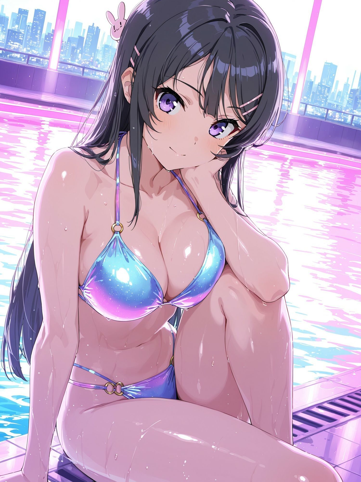 麻〇さんの災難〜ナイトプールのナンパ男編〜 画像1