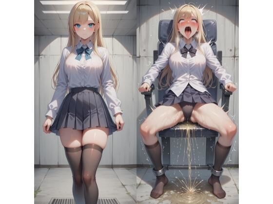 金髪美少女に媚薬オーバードーズ ビフォーアフター