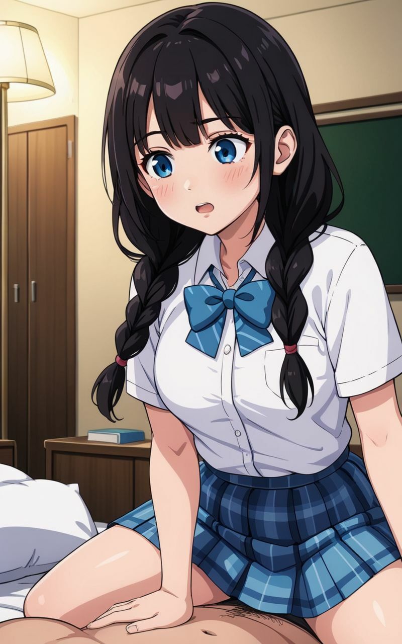 留年回避のために性指導を受けるJ〇 画像2