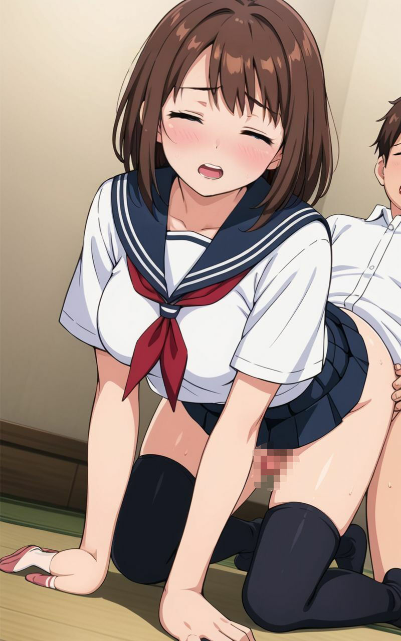 留年回避のために性指導を受けるJ〇 画像5